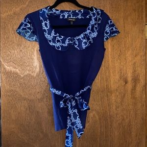 Navy Blue Sweater Vest